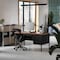 Flash Furniture 30 in D X Walnut, 60 in W X GC-M-BLK-175-WLN-GG - alternate 8